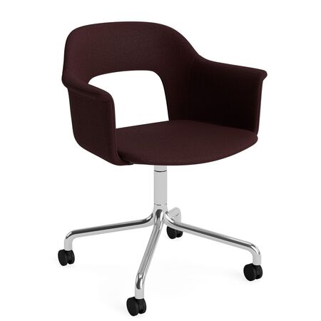 HAY Living Büro-Armlehnstuhl Layout 264 von Hay Aluminium poliert, Vidar - 693