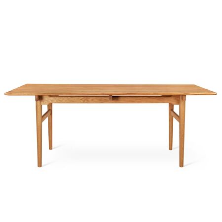 Carl Hansen & Søn Tisch 'CH327' Eiche und Teakholz geölt, B: 248 cm / T: 95 cm	