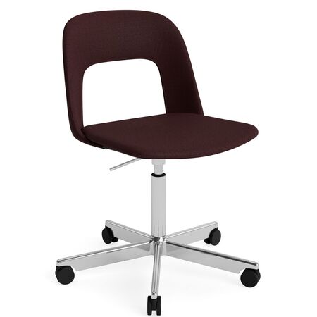 HAY Living Bürostuhl Layout 144 von Hay Aluminium poliert, Vidar - 693