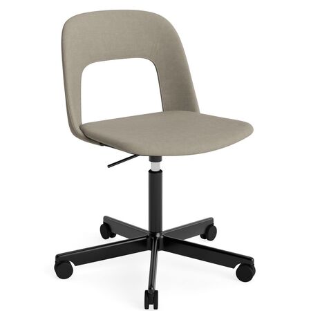 HAY Living Bürostuhl Layout 144 von Hay Schwarz pulverbeschichtet Aluminium, Naveli - 133 