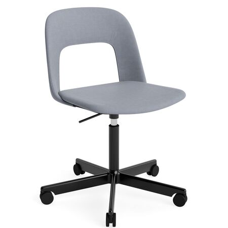 HAY Living Bürostuhl Layout 144 von Hay Schwarz pulverbeschichtet Aluminium, Naveli - 143 