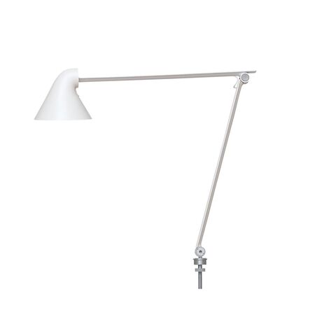 Louis Poulsen Tischleuchte NJP von Louis Poulsen Weiss, PIN Ø40, LED 2700K 10W