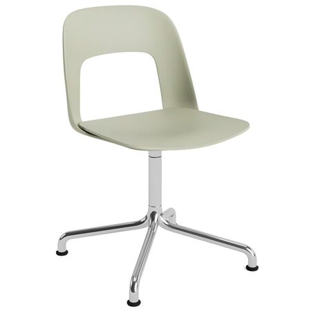 HAY Living Stuhl Layout 151 von Hay Pastel green , Aluminium poliert