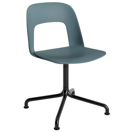 HAY Living Stuhl Layout 151 von Hay Ocean, Schwarz pulverbeschichtet Aluminium