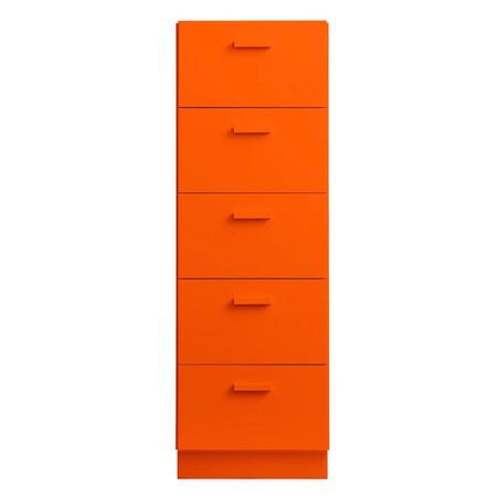 String_Furniture_Relief_Kommode_Hoch_mit_Sockle_Orange_RELIEF-CHD-410-303