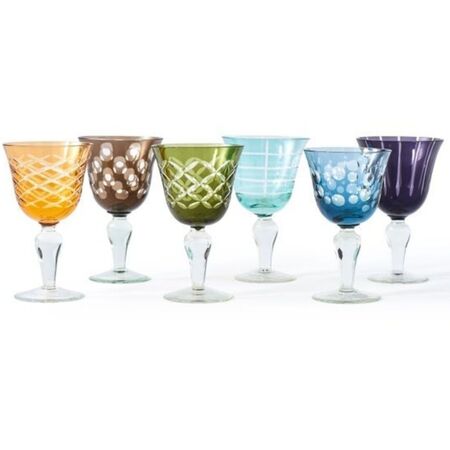 Weingläser Cuttings im 6er Set von Pols Potten