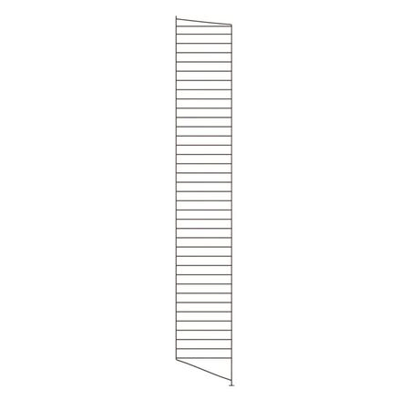 String Furniture Floor Panels / Pack 1 Dunkelbraun, H: 200 cm, T: 30 cm