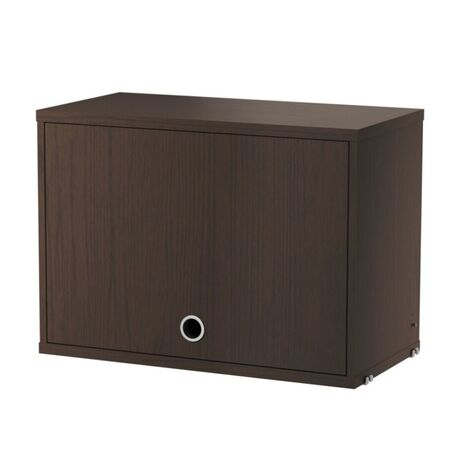String Furniture Schrank mit Klapptür von String Furniture Dunkle Eiche, B: 58 cm, T: 30 cm