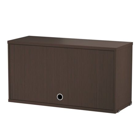 String Furniture Schrank mit Klapptür von String Furniture Dunkle Eiche, B: 78 cm, T: 30 cm