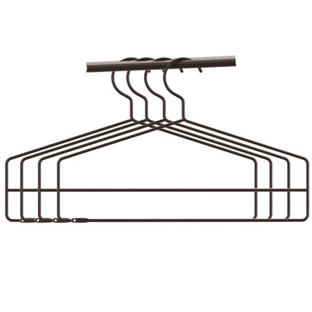 String Furniture Coat hanger / 4 Pack Dunkelbraun, B: 40 cm
