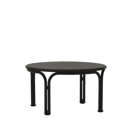 &Tradition Outdoor Couchtisch Thorvald SC108 & SC109 von &Tradition Warm Black, Ø: 70 cm / H: 37 cm