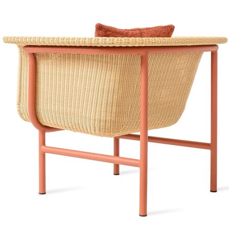 Vincent Sheppard Vincent Sheppard Wicked Lounge Chair Terrakotta – Natur