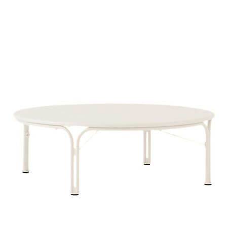 &Tradition Outdoor Couchtisch Thorvald SC108 & SC109 von &Tradition Ivory, Ø: 115 cm / H: 37 cm