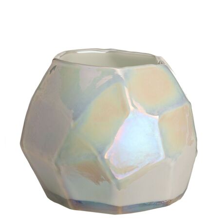 Pols Potten Kerzenhalter Graphic Luster von Pols Potten Weiss