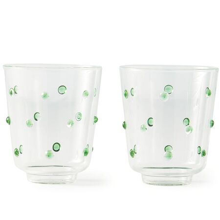Pols Potten Gläser Nob von Pols Potten Olivegrün