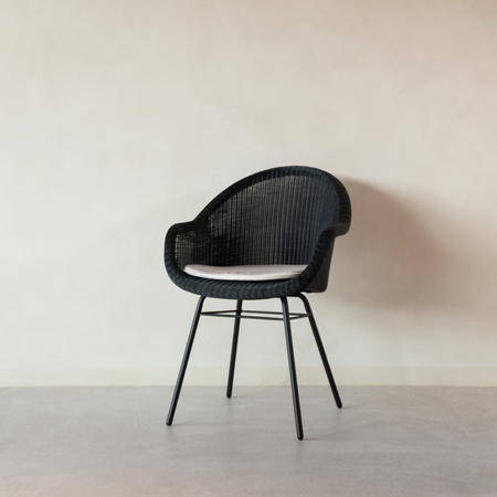 Vincent Sheppard Edgard Dining Chair Stahl Quick Ship Set Cat.B von Vincent Sheppard Londoner Stein