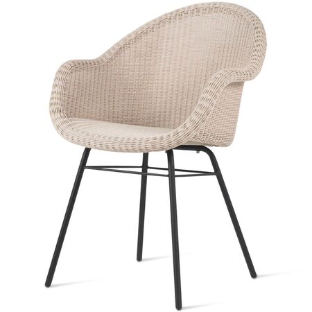 Vincent Sheppard Edgard Dining Chair Stahl Quick Ship Set Cat.C von Vincent Sheppard Mandel