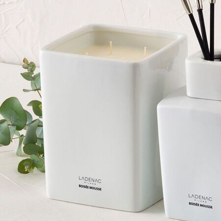 LADENAC Milano Duftkerze Large Minimal Collection von Ladenac White