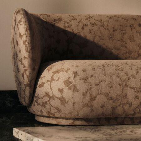 Ferm Living Zweisitzersofa Rico Cilla von Ferm Living Taupe
