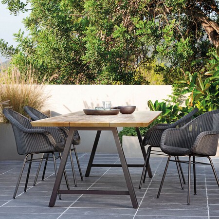 Vincent Sheppard Vincent Sheppard Matteo Dining Table Schwarz, L: 215 cm 