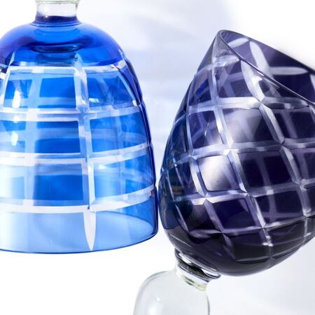 Weingläser Kobalt im 6er Set von Pols Potten