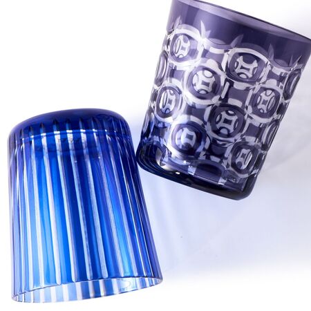 Pols Potten Trinkgläser Kobalt im 6er Set von Pols Potten Multi-Colour