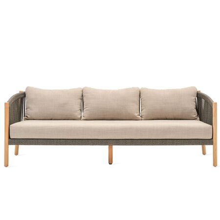 Vincent Sheppard Lento Lounge Sofa 3S Quick Ship Set von Vincent Sheppard Stein