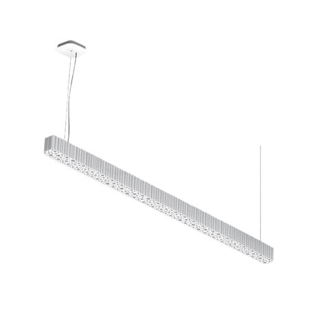 Artemide Pendelleuchte Calipso Linear System von Artemide Ohne, L: 58 cm 