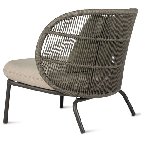 Vincent Sheppard Kodo Lounge Chair Quick Ship Set Fossil Grau von Vincent Sheppard Fossilgrau