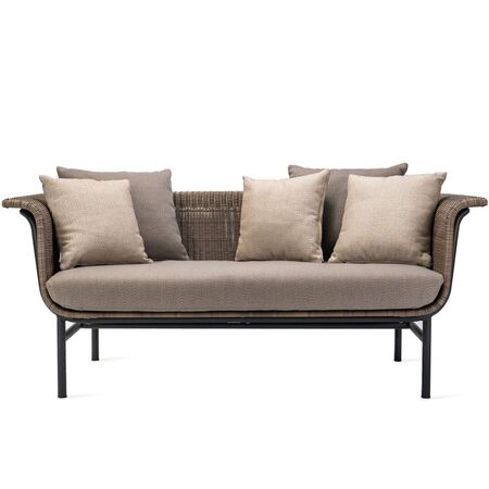 Vincent Sheppard Vincent Sheppard Wicked Lounge Sofa 2S Schwarz – Taupe