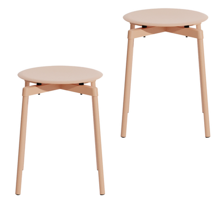 Petite Friture Hocker Fromme von Petite Friture  Blush-1