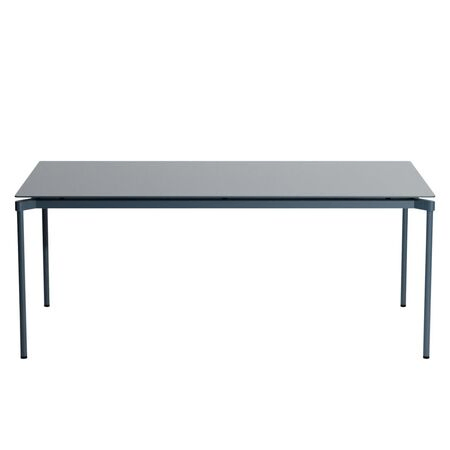 Petite Friture Rechteckiger Tisch Fromme von Petite Friture  Grey Blue