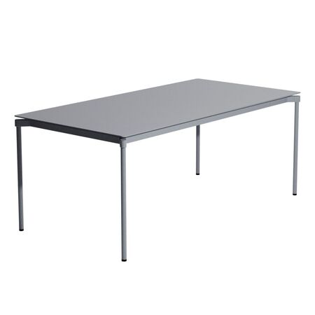 Petite Friture Rechteckiger Tisch Fromme von Petite Friture  Stone grey