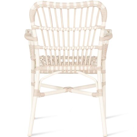 Vincent Sheppard Vincent Sheppard Lucy Dining Chair Off White Kunststoffgeflecht