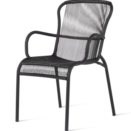 Vincent Sheppard Vincent Sheppard Loop Dining Chair - 2er Set - Preis pro Stuhl Schwarz