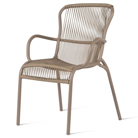 Vincent Sheppard Vincent Sheppard Loop Dining Chair - 2er Set - Preis pro Stuhl Taupe