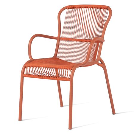 Vincent Sheppard Vincent Sheppard Loop Dining Chair - 2er Set - Preis pro Stuhl Terrakotta