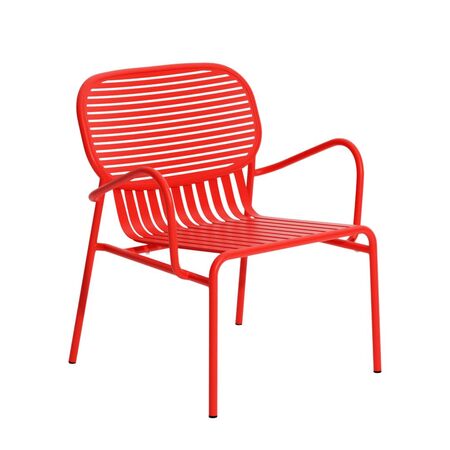 Petite Friture Sessel Garten Week-End von Petite Friture  Red