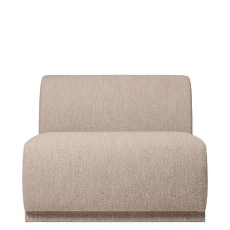 Ferm Living Rico Sofa Center - Soft Bouclé Natural - Soft Bouclé
