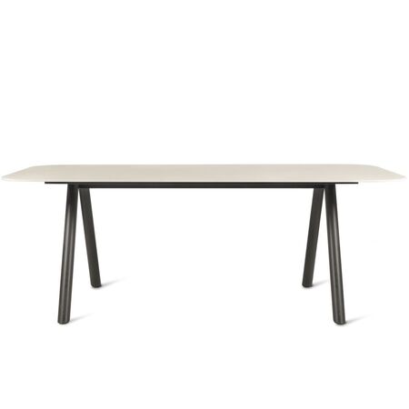 Vincent Sheppard Vincent Sheppard Kodo Dining Table Fossilgrau, Portland, L: 210 cm / B: 100 cm 