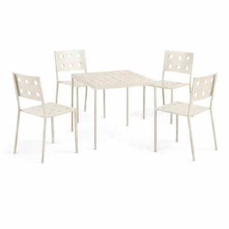 Hay Balcony im Dining Set in Chalk Beige