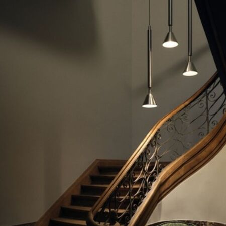 Petite Friture Pendelleuchte PYL von Petite Friture Grey, Large-3