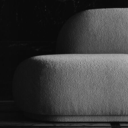 Ferm Living Modulares Sofa Rico Open End von Ferm Living Ende rechts offen, Natural - Soft Bouclé