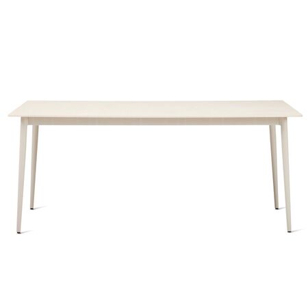 Vincent Sheppard Vincent Sheppard Max Dining Table Dünenweiss, Portland, L: 180 cm / B: 90 cm 