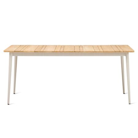 Vincent Sheppard Vincent Sheppard Max Dining Table Dünenweiss, Teakholz, L: 180 cm / B: 90 cm 