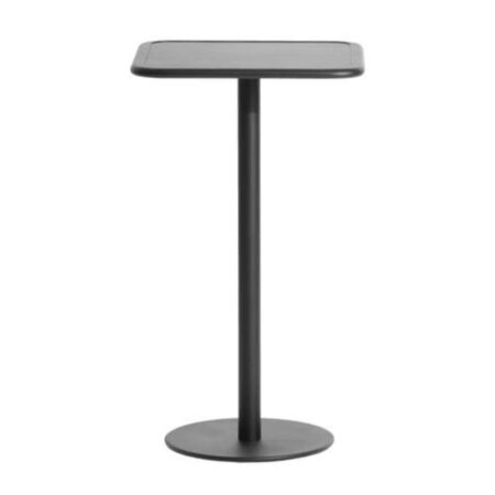 Petite Friture Hoher Quadratischer Tisch Week-end von Petite Friture Black