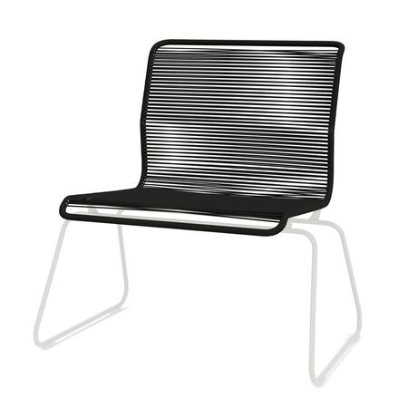 Montana Montana Panton One Lounge Sessel Polyurethan 605 Clark, Pulverbeschichtet 08 Silk Grey