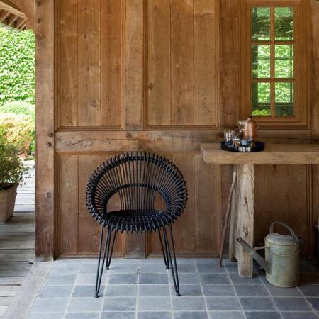 Vincent Sheppard Vincent Sheppard Roxy Dining Chair Schwarz, Stahl