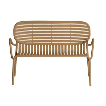 Petite Friture Double sofa Week-end von Petite Friture  Gold