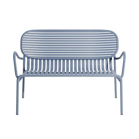 Petite Friture Double sofa Week-end von Petite Friture  Pigeon Blue